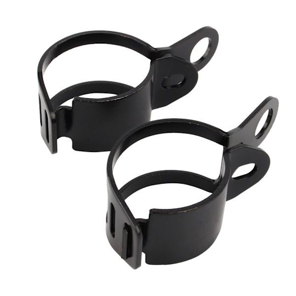 Motorcykel Blinklys Montering Beslag 30-43mm Gaffel Flytning Klemmer Sort HNH