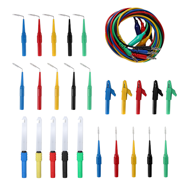 JT8036‑2 Teststikkabel Sæt Multimeter Testledning Multifunktionel Teststik Vandafvisende Testsonde
