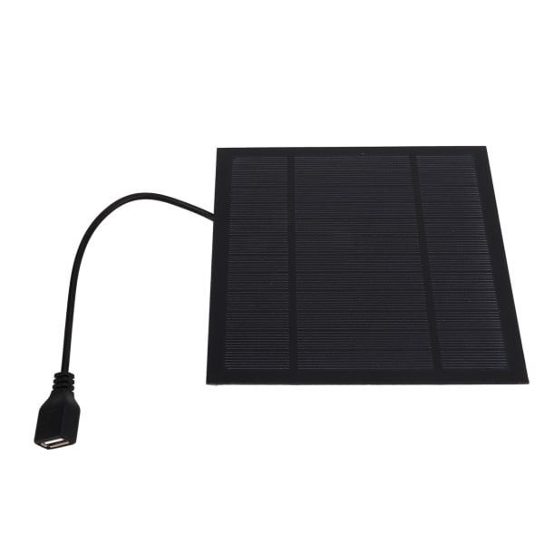 5W Mini solpanel-driven USB-kyld fläkt Powerbank fläkt för hemmakontor utomhus