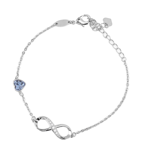 Damearmbånd nummer 8 form elegant armbånd smykker til bursdagspresang