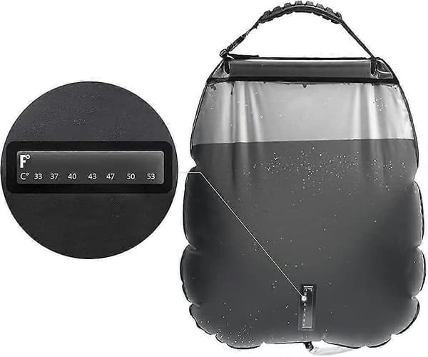 20l Camping Solar Duschpåse Resa Bärbar Solar Powered Varmvatten