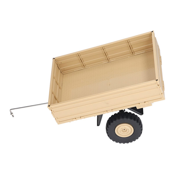 RC-biltrailer Fjärrstyrd Lastbärare för P06 Unimog Modell RC-bil Reservdelar Tillbehör Gul