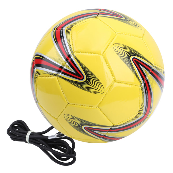 Professionel fodboldtræningshjælpeelastisk reb fodboldtræning med båndbælte nr. 4 bold