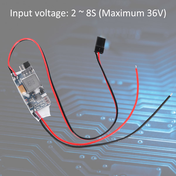 SBEC 5V/5A 2-8S Kytkentäjänniteensäädin Drooni Varaosat Vaihtotarvikkeet