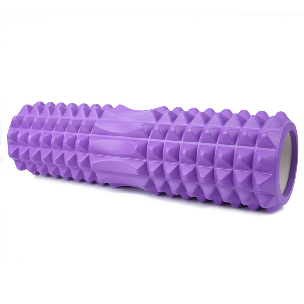 Ontto Yoga-pyörä Vaahtomuovi Rulla Lihasrentoutus Hieronta Fitness Fascia Tanko Tikku Lila