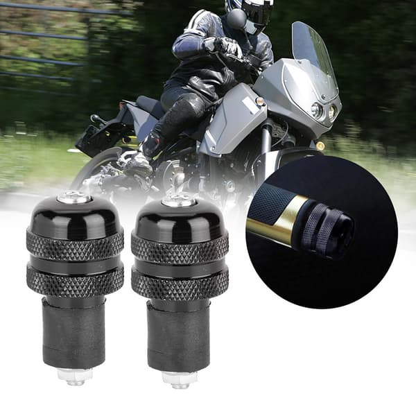 22MM Motorcycle Handlebar Accessories (Black)