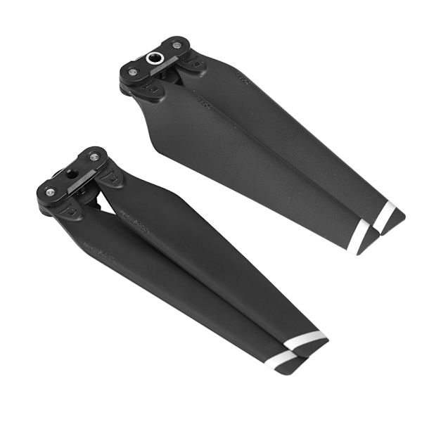 1 par 8330F sammenklappelige hurtigudløsningspropeller Plastblade til DJI Mavic Pro Drone (sølv)