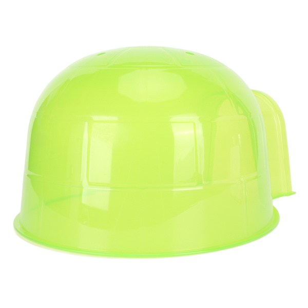 Hamster Sandbadbeholder Transparent Pustende Hamster Toalett Gjemmested Smådyr Baderom for Hamster Pinnsvin 16x14x9cm / 6.3x5.5x3.5in