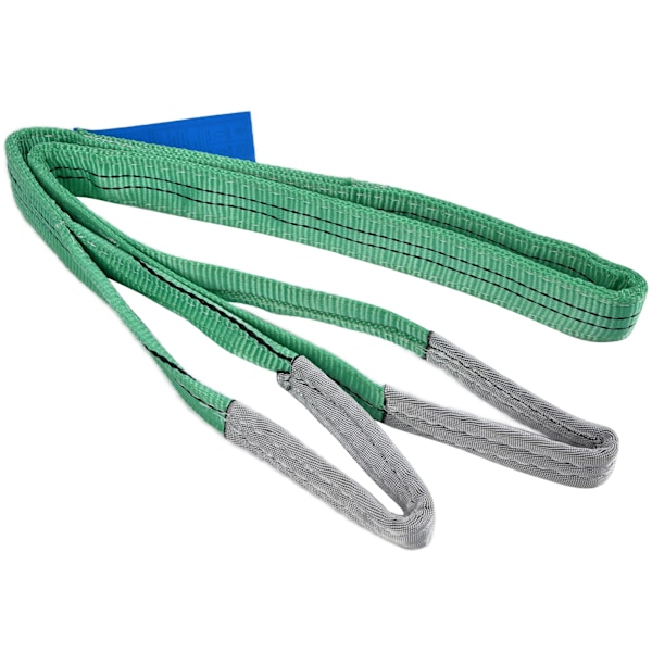 2T Flat Lifting Sling Höghållfast Polyester Kranlyft Webbing remmar Riggtillbehör3 meter