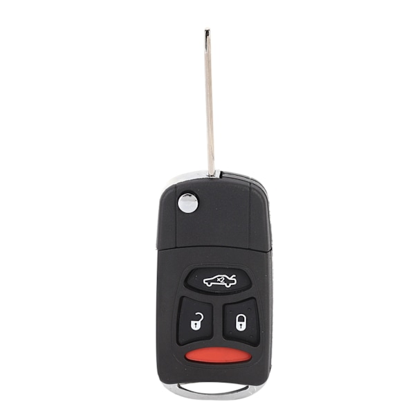 3 Panic Button Vikbar fjärrkontroll Flip Shell Key Fob Case Cover Passar för CHRYSLER 300 2005-2007