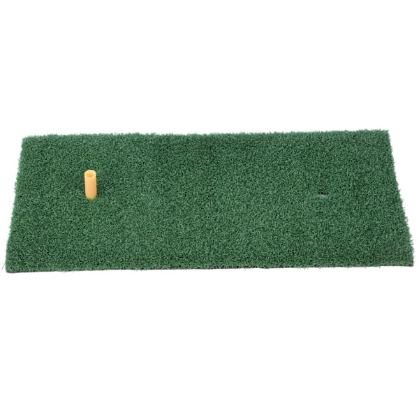 Nylon Græs SBR Naturtro Kunstig Græs Foldbar Golfmåtte 30 x 60 cm med 2 Gummi-T-shirts