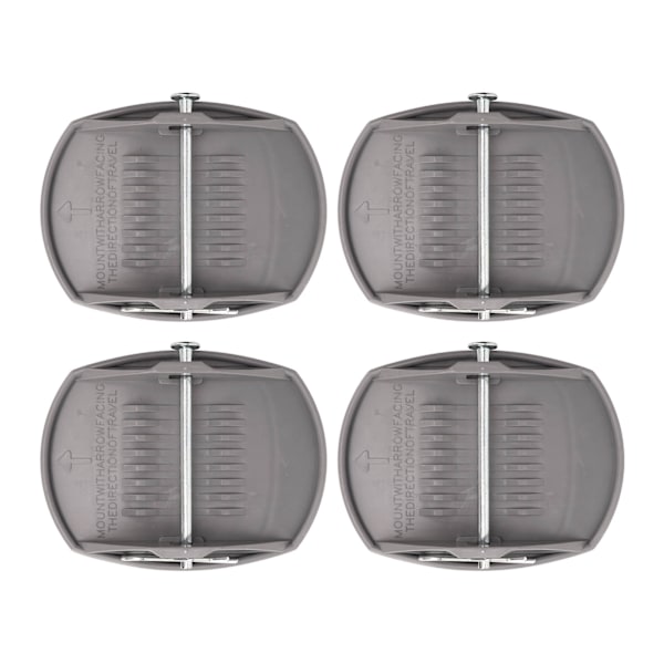 4st Caravan Jack Pads Lastspridning Rostsäker Höghållfast Heavy Duty Jack Lifting Pad Adapter för RV