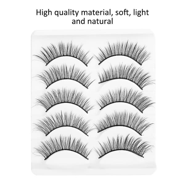 3D Three-dimensional Grafting False Eyelashes Natural Long Eyelash Extension Beauty Tool 03#