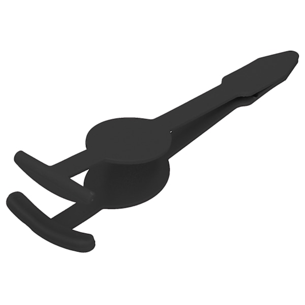 Ripsienappula Magneettiset Ripset Soveltaminen Ruostumaton Teräs Curl Ripsienpihdit Musta