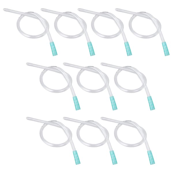 10 stk PVC klysterrør engangs klysterslange tilbehør for jevn innføring