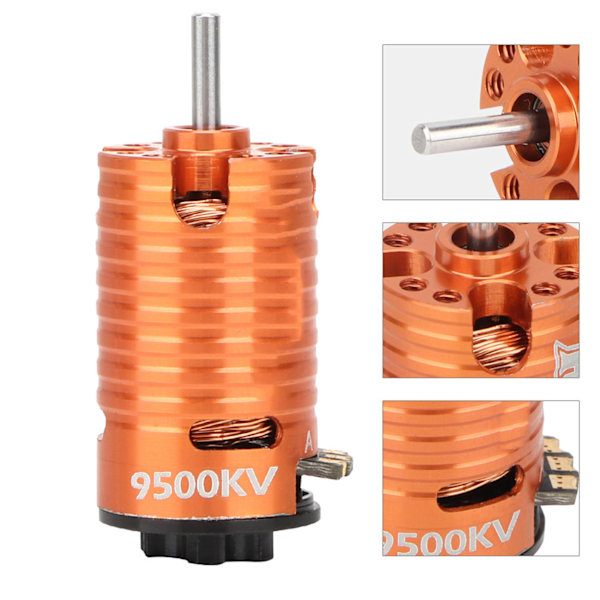 Rocket MINi Z 9500KV 2-napainen harjaton moottori 1/24 1/28 RC-mallin autolle