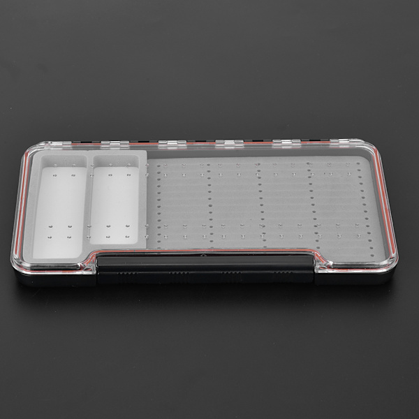 Transparent fluglurelåda Magnetisk betesförvaringsväska Container Organizer FiskedelarL