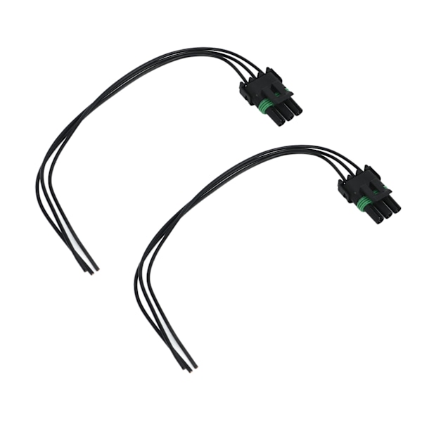 2 stk. Gaskabel-stik til udskiftning af gasspjældssensor til GM Camaro Firebird 305 og 350 TPI 1985‑1992