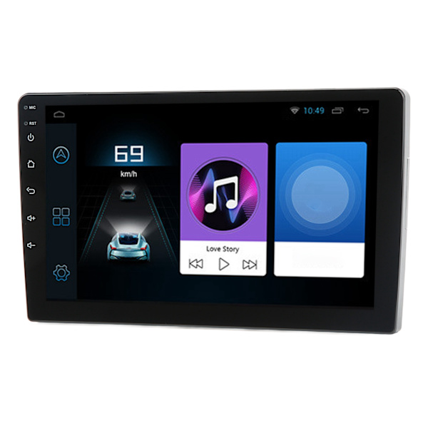 9-tommer bilradio 4G RAM 32GB ROM DC12V Ratstyring WIFI-forbindelse Stereo GPS Navigation Multimediespiller med kamera