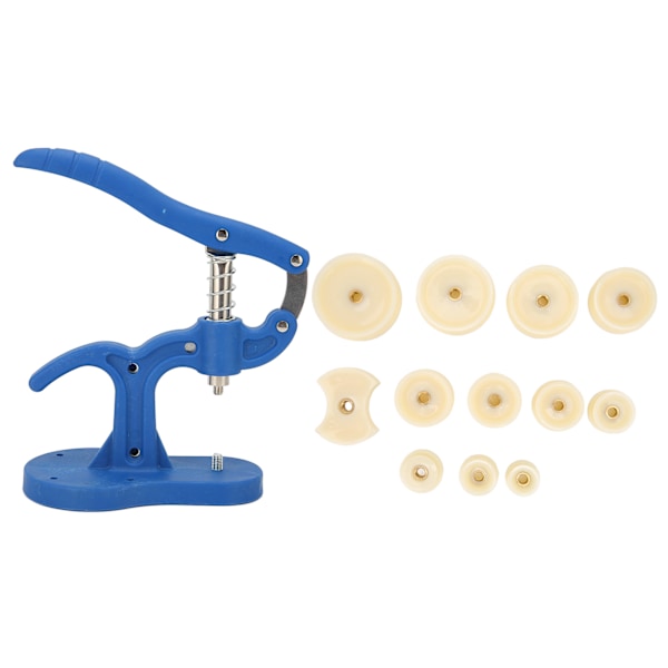 Watch Back Press Set Nylon Prevent Slip 12st Fitting Dies Klockfodral Stängare för klockareparation