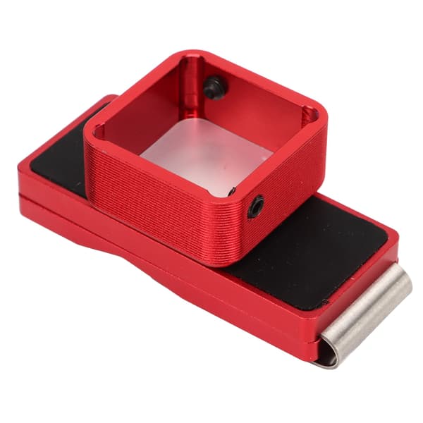 Multifunctional Magnetic Chalk Clip Chalk Holder Portable Billiard Pool Snooker Accessory Red