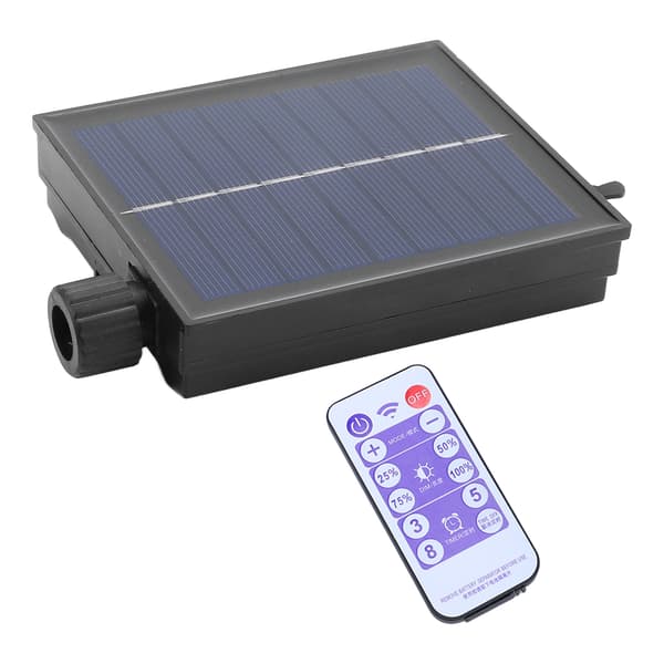 Solar String Light Control Box Automatisk Vanntett Justerbar Lysstyrke Solar Lampe String Kretskort Utgang Boost 24V