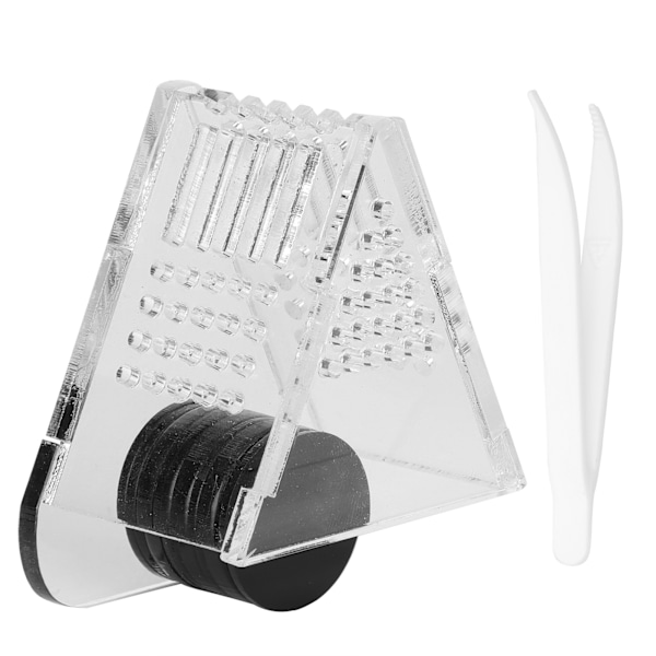 Magnetisk Akryl Foderautomat til Transparent Akvarium