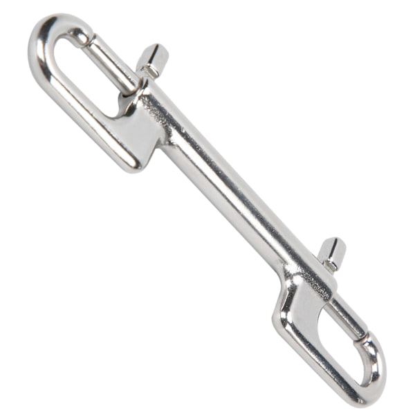 Dykning i rustfrit stål med dobbelte ender Snap Clips Double Eye Bolt Snap Hooks Spænde