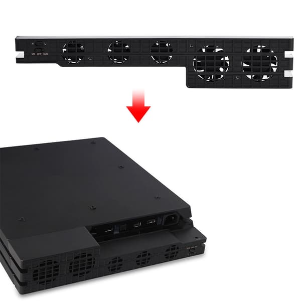 Super Turbo Køleblæser til PS4 Pro - Hold din konsol kølig og stille!