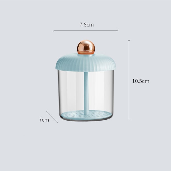 Face Foam Maker Portable Cleansing Foaming Cup Återanvändbar Whip Bubble Maker för resor Blåguld