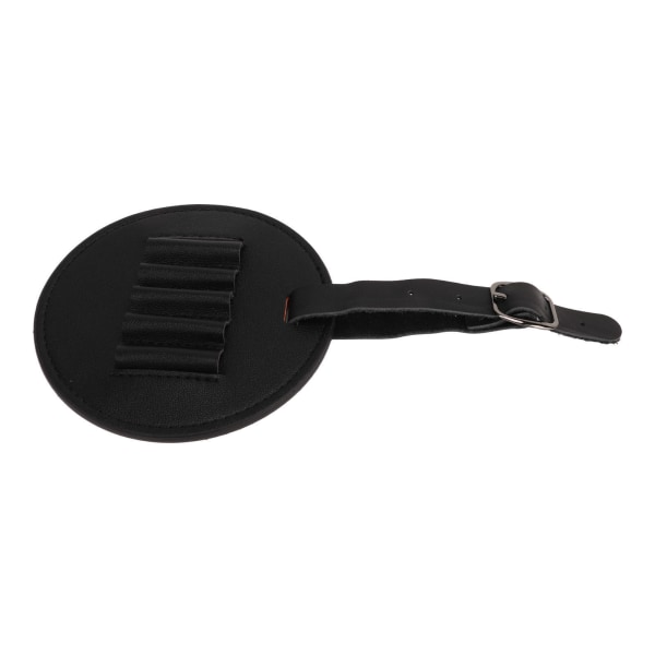 Golf Tee Holder Organizer Carrier Bærbar PU Læder Golf Tee Opbevaringspose til Golfspillere Mænd Kvinder Sort