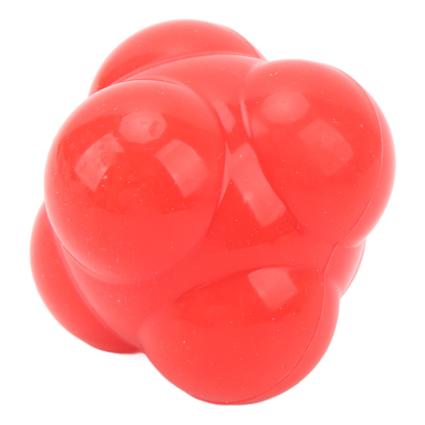 Bounce Reaction Balls för hand Ögonkoordination Reflex Speed ​​Agility Träningsutrustning för baseball Fotboll Basket Röd