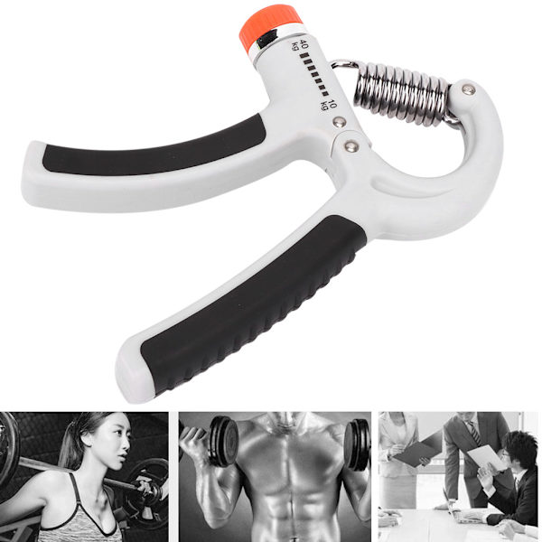 Hand Training Grip 10-40 kg Adjustable Finger Wrist Strength Training Exercise Tool Grey