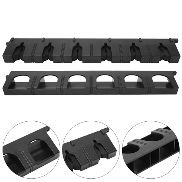 ABS Plast Fiske Stang Display Stativ Festing Oppbevaring Holder Tackle