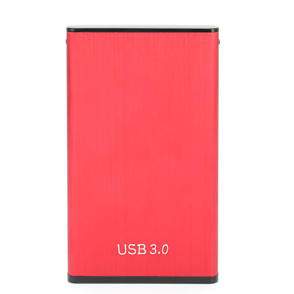 Mobil harddisk rød for OS X/XP/Win7/ Win8/Win10/Linux datamaskin YD0018 2.5in 50‑130M/S160G