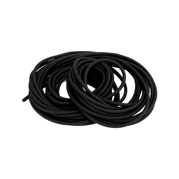 2050 10M Utomhus Naturlatex Gummi Tube Stretch Elastiskt Tube Jakt Ersättningsband Svart