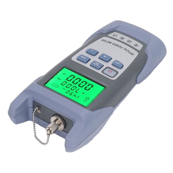Optical Power Meter 7 Wavelengths Support Standard 2.5mm Interface Fiber Optic Cable Tester Visual Fault Locator