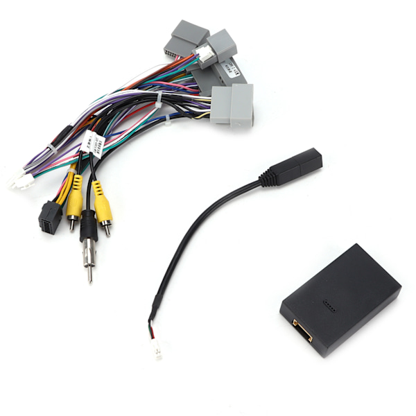 16-polet Audio Kabelharness Adapter Strømkabel med Canbus Box til Android Udskiftning til CRV 2.4/Civic