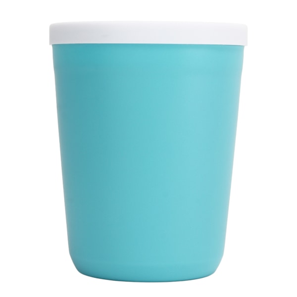 Slushie Maker Cup uten plugg Rask frysing kopp Hjem DIY Juice Drikker Rør kjølekopp Blå