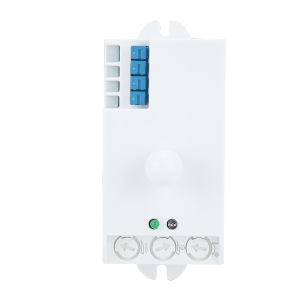 5,8 GHz Intelligent Body Induktionsströmbrytare Mikrovågsradarljussensorströmbrytare DC 12-24V