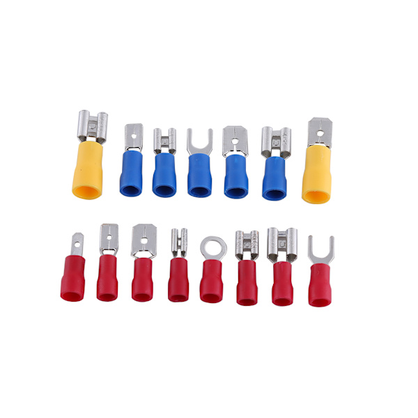 280 stk elektriske assorterede isolerede tråd Crimp terminaler Connector Case Kit Set