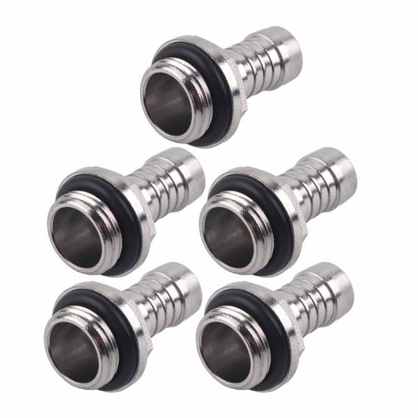 6-pak G1/4 gevind dobbelt touch-fitting til 9,2 mm PC vandkølingsrør