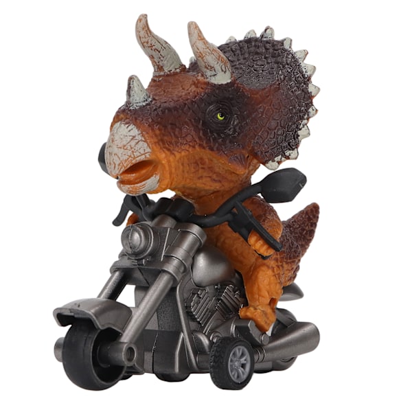 Dinosaur Riding Motorcykel Simulering Utsökt interaktiv pedagogisk Tröghet Motorcykelleksaker för barn över 3 år Gul