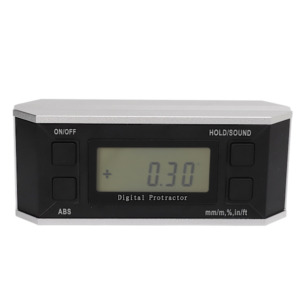 4x90° Digital Protractor LCD Electronic Inclinometer Angle Level Finder Level Angle Meter Angle Measuring Tool No Magnetic No Backlight