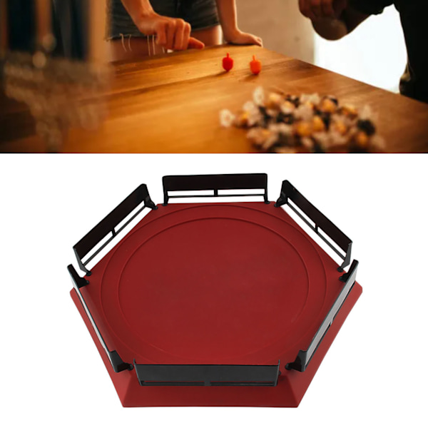 Burst Battle Top Arena Irrotettava paksuuntunut Battling Top Stadion Burst Battle Top -peliksi Punainen 215g/7.6oz