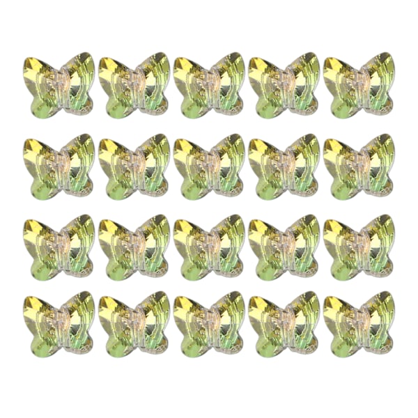 20 kpl Lashelmet Eläin Erikoismuoto DIY Korutarvikkeet Rannekorujen Kaulakorujen Korvakorujen Valmistukseen 8mm AB Väri Perhonen