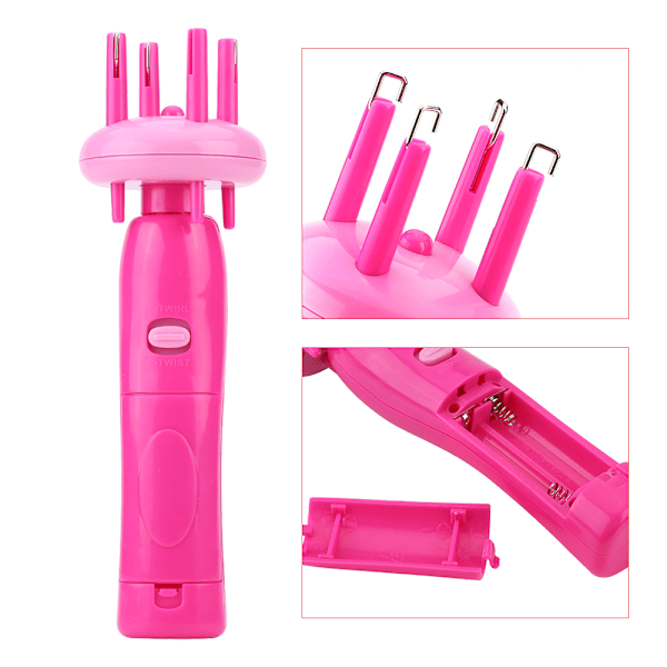 Elektrisk fletteapparat Automatisk hårfletting Device X Press Twist Braid Strikket hår DIY Styling Tool