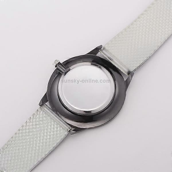 lvpai Enkel Damklocka med Quartz Mesh-rem Black