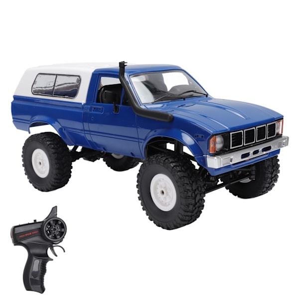 RC Pickup Truck Fyrhjulsdrift 2,4GHZ 600mAh batteri Antisladd däck RC klätterbil för över 8