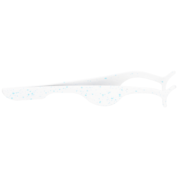 Lashes Applicator Tool Rostfritt stål Lösögonfransar Hjälpklämma Justeringsapplikator Blå